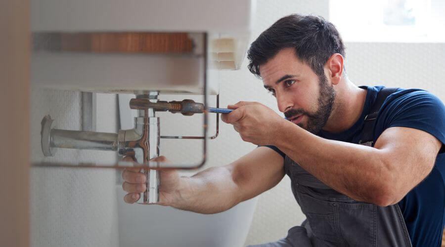Local annual plumbing maintenance in Wounded Knee, SD
